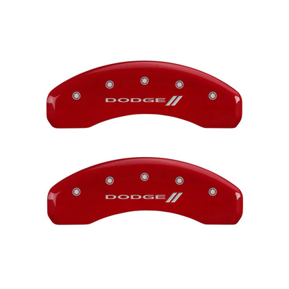 Caliper Covers Set of 4 Red for 2007–2011 Dodge Nitro