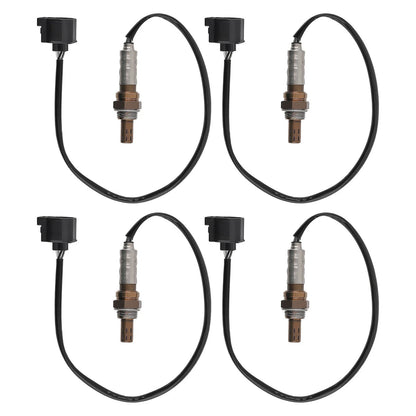 4X Front Rear Oxygen Sensors for Jeep Wrangler 3.6L V6 (2018–2018)