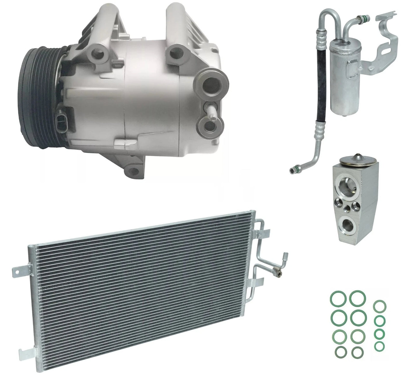A/C Compressor Kit W Condenser for Chevy Monte Carlo 3.4L (2004–2005)