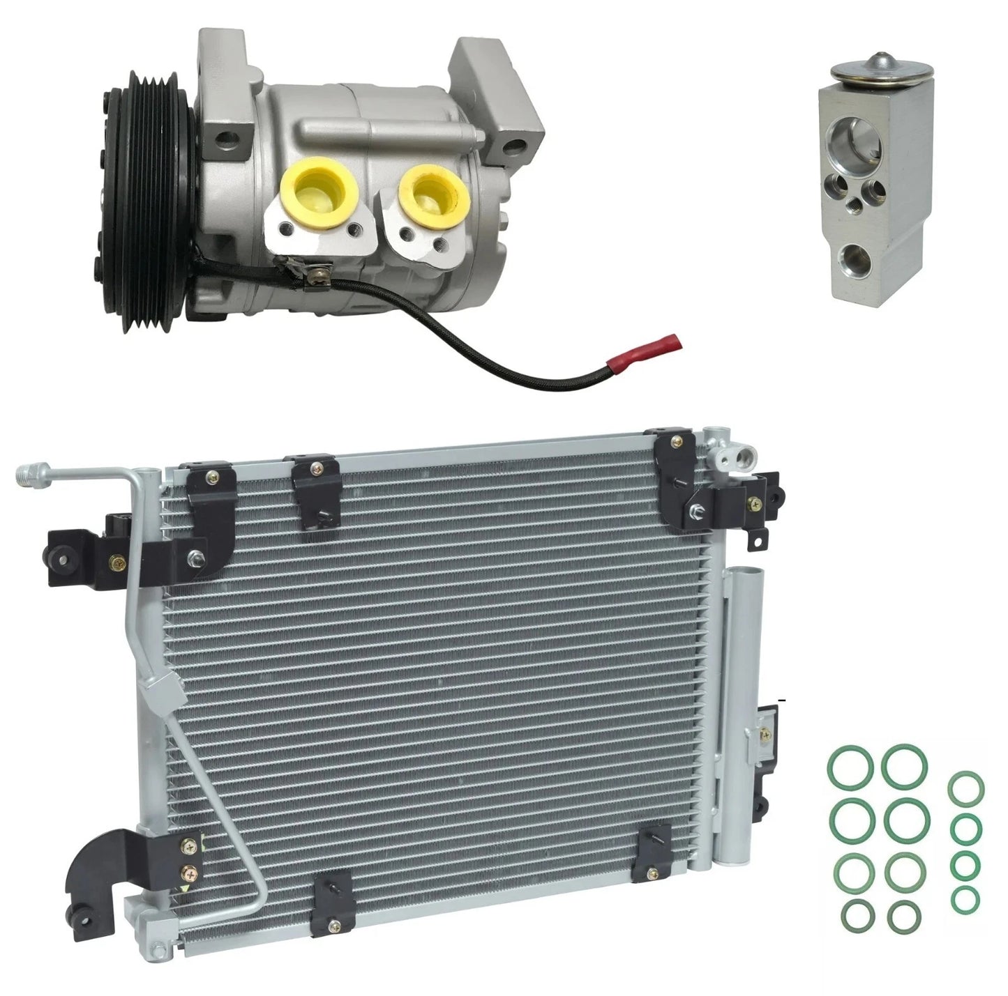 AC Compressor Kit With Condenser for Chevrolet Tracker 2.5L (2003–2004)