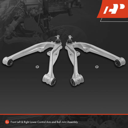 2X Front Lower Control Arm & Ball Joint for Chevy Tahoe GMC Yukon (2000–2006)
