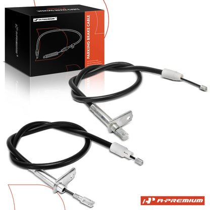 2X Rear Parking Brake Cables for Mercedes-Benz W203 C230 C209 A209 (2000–2007)