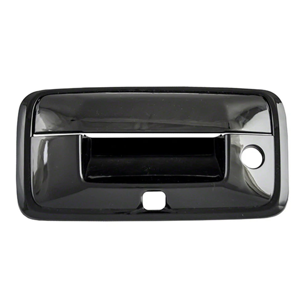 2pc Tailgate Handle Cover Replacement for 2015–2018 GMC Sierra HD (Matte Black)