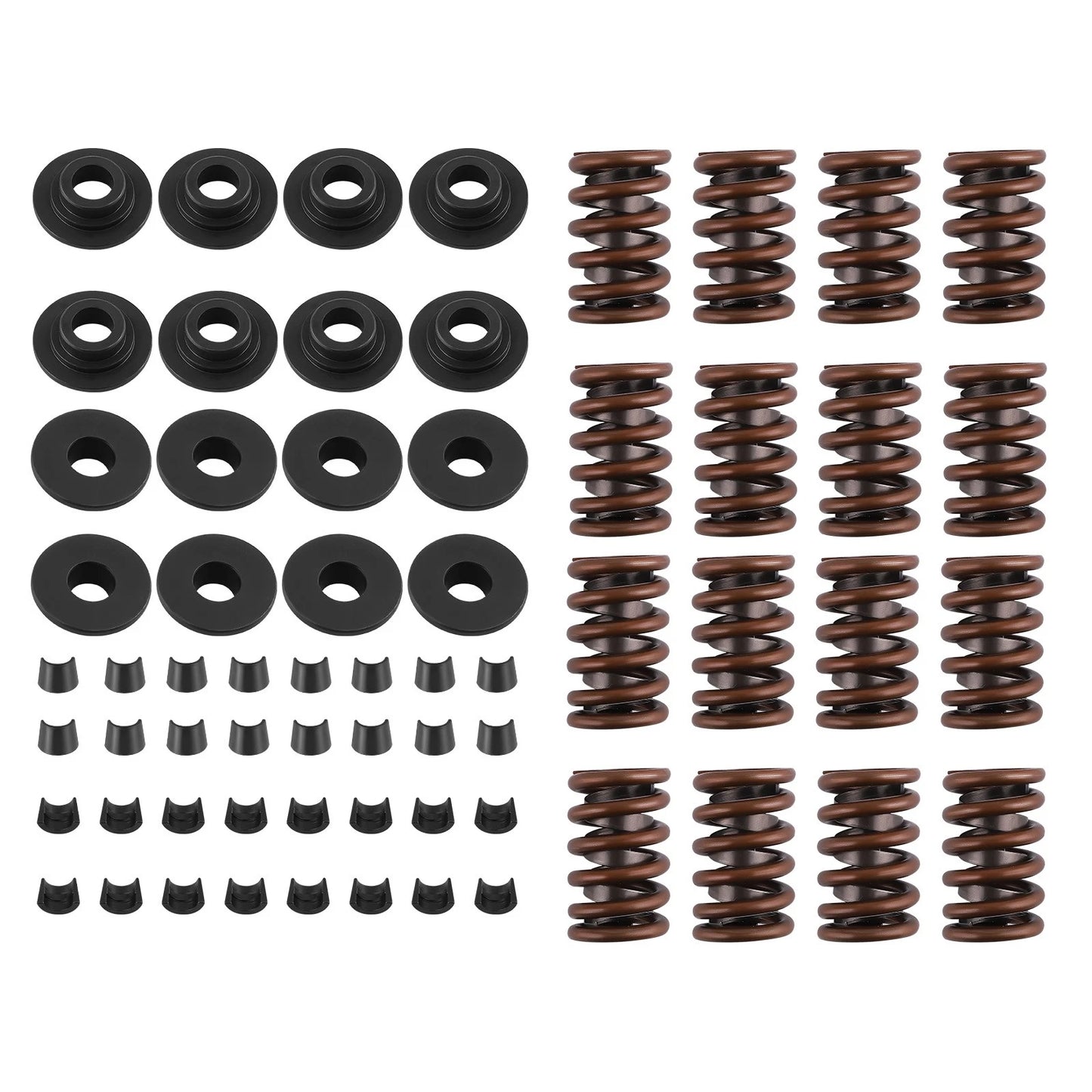 64pc Valve Springs Kit for Chevrolet SBC 327/400/Z28 (1968–1970)