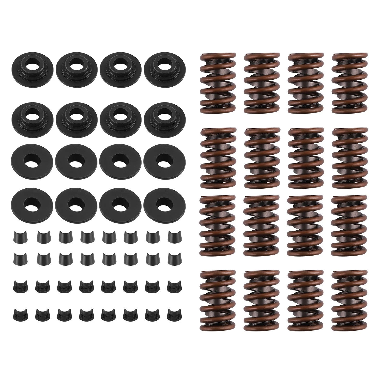 64pc Valve Springs Kit for Chevrolet SBC 327/400/Z28 (1968–1970)