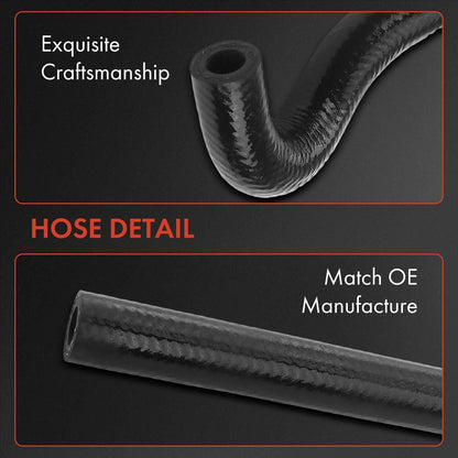2X Power Steering Return Line Hose Assembly for Mercedes E320 (1998–2002)