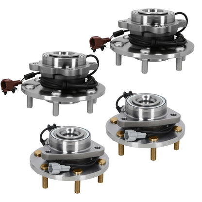 Front Wheel Hub Set for Infiniti QX56 and Nissan Armada (2008–2010)