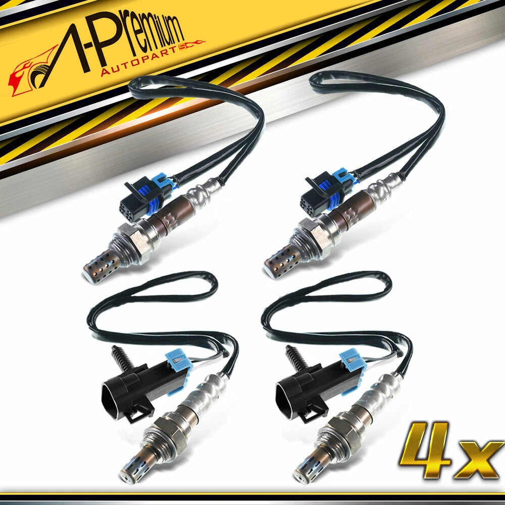 4X O2 Oxygen Sensor for GMC Yukon, Chevy Silverado 1500, Tahoe (2000–2006)