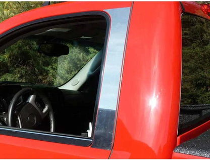 2pc. Luxury FX Chrome Pillar Post Trim for 2007-2013 Chevy Silverado
