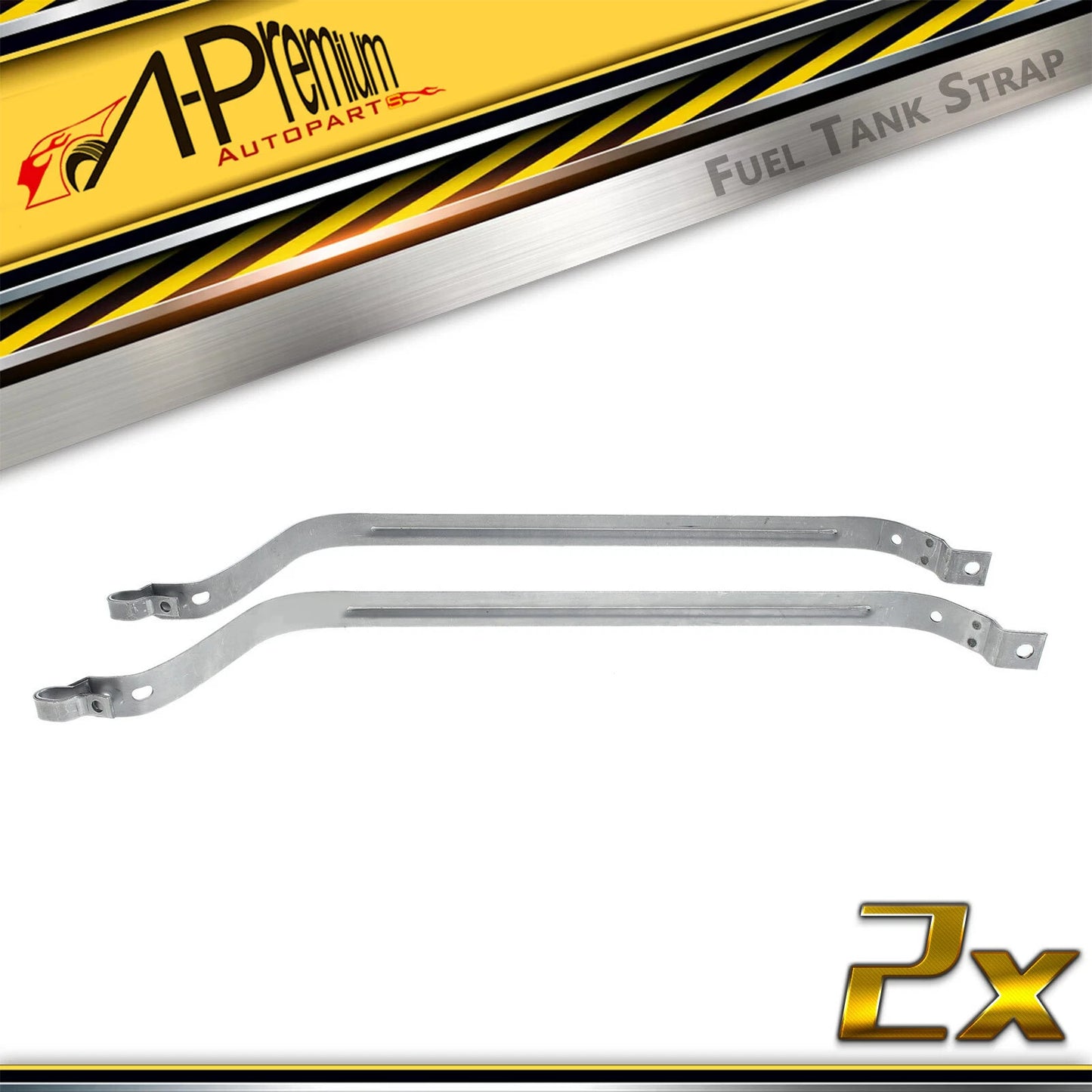 2X Fuel Tank Strap for Chevrolet Camaro Pontiac Firebird (1967–1969)