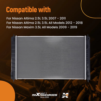 AT Radiator for Nissan Altima 2.5L 3.5L (2007–2018)