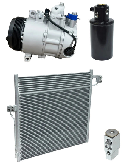AC Compressor Kit With Condenser for Mercedes GL550 4.7L (2013–2015)