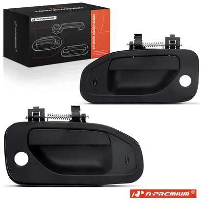 2X Front Exterior Door Handle w/ Keyhole for Chevy City Express (2015–2018)