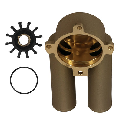 Brass Water Pump for Volvo Penta V6 V8 4.3 5.0 5.7 (Pre-2005)