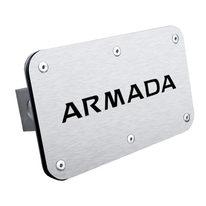 Brushed Stainless Steel Class 2 Trailer Hitch Plug for Nissan Armada