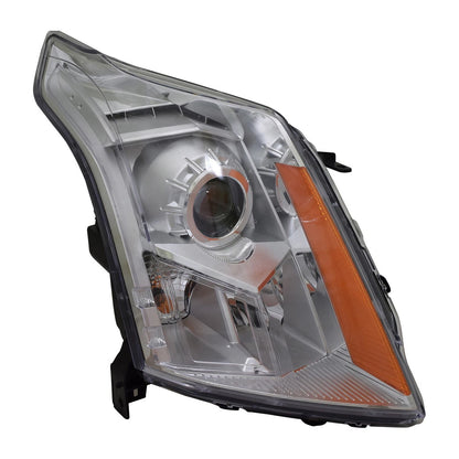 Replacement Passenger Side Halogen Headlight Assembly For 2014-2016 Cadillac SRX