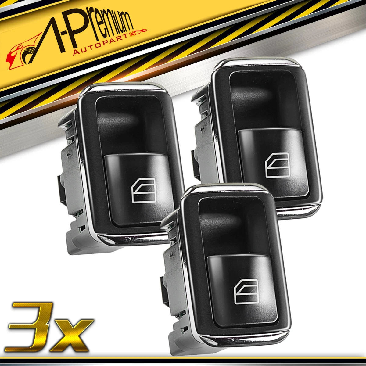 3X Power Window Switch for Mercedes-Benz C250 E250 (2012–2015)