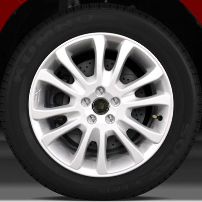 18x7.5 Factory Wheel (Fine Sparkle Silver Full Face) for 2009-10 Volvo 60 Series
