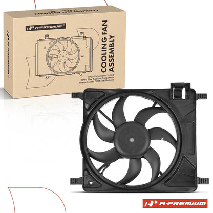 Cooling Fan Assembly with Shroud for Chevy Spark (2012–2015)