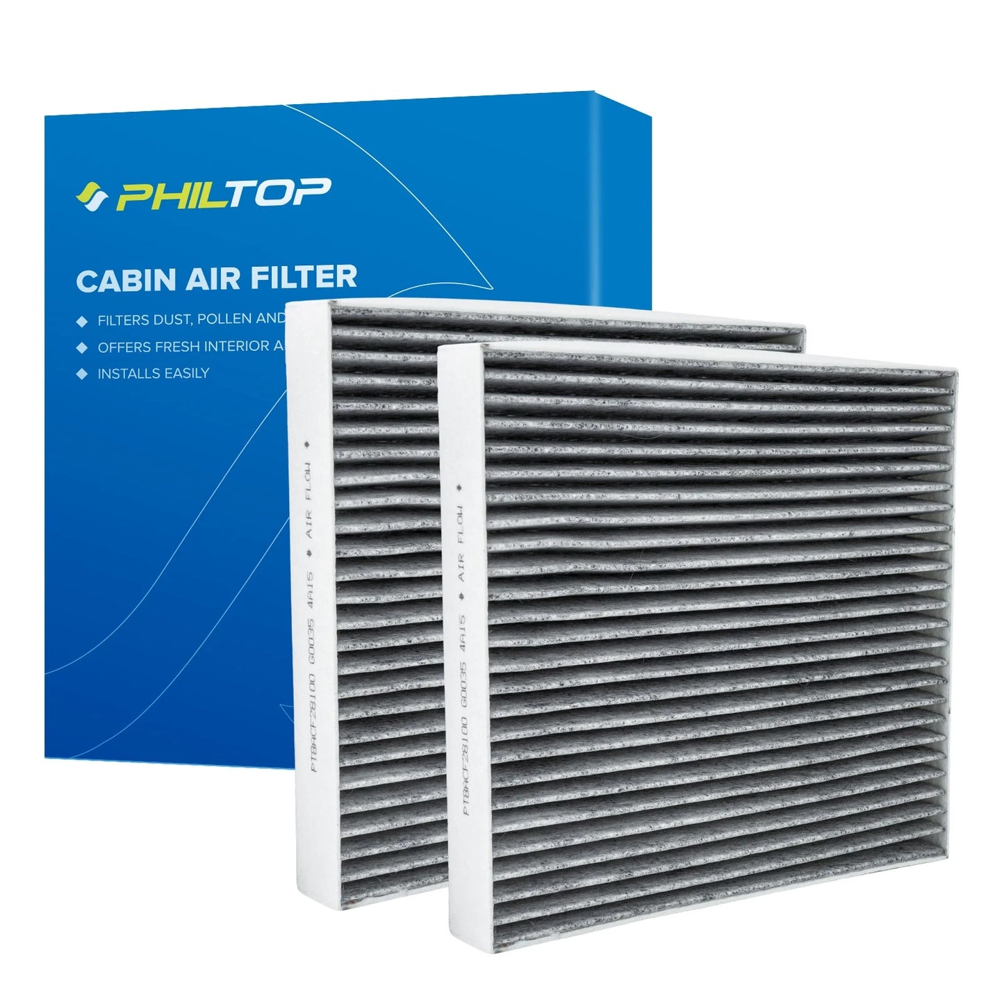 Carbon Cabin Air Filter for Hyundai Tucson (2022–2024) (Pair)