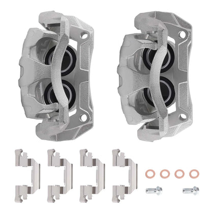 Front Disc Brake Calipers with Brackets for Acura RDX (2007–2012)