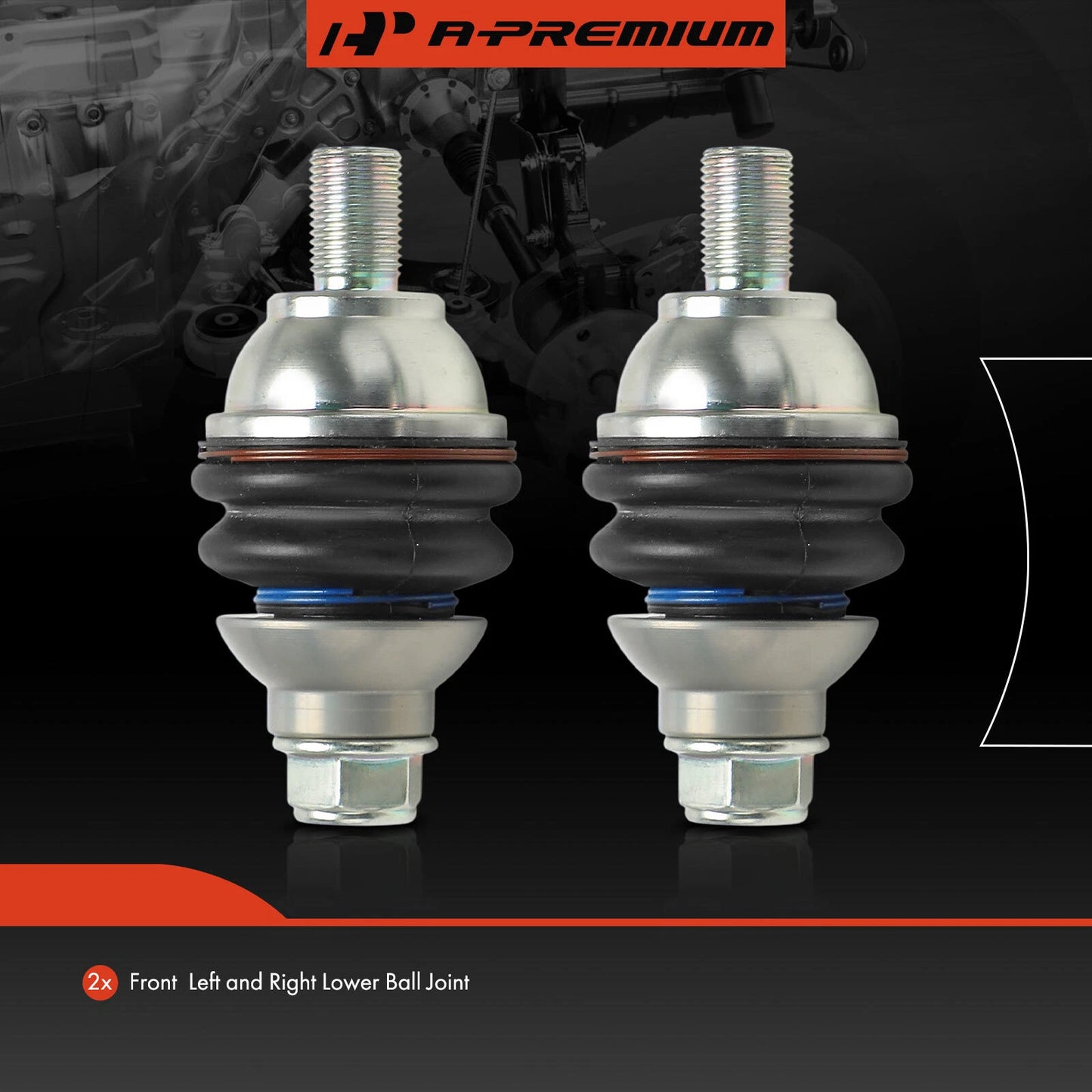 2X Front Lower Ball Joint for Mercedes-Benz GLE350 (2020–2024)