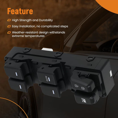 Left Driver Master Power Window Switch for Hyundai Sonata (2011–2015)