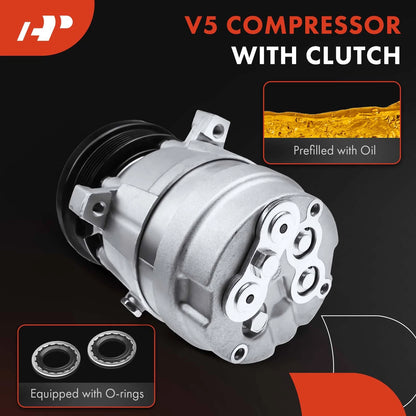 A/C Compressor with Clutch for Chevy Lumina APV Pontiac Trans Sport (1990–1996)