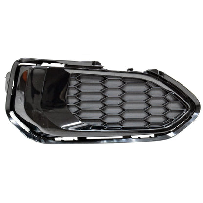 Replacement Black Gloss ABS Plastic Passenger Side Fog Light Cover