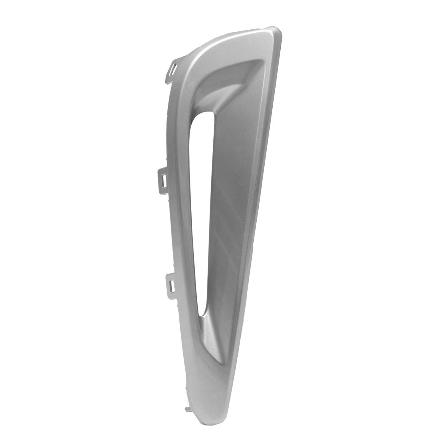 Replacement Gray Painted ABS Plastic Passenger Side Daytime Running Light Bezel
