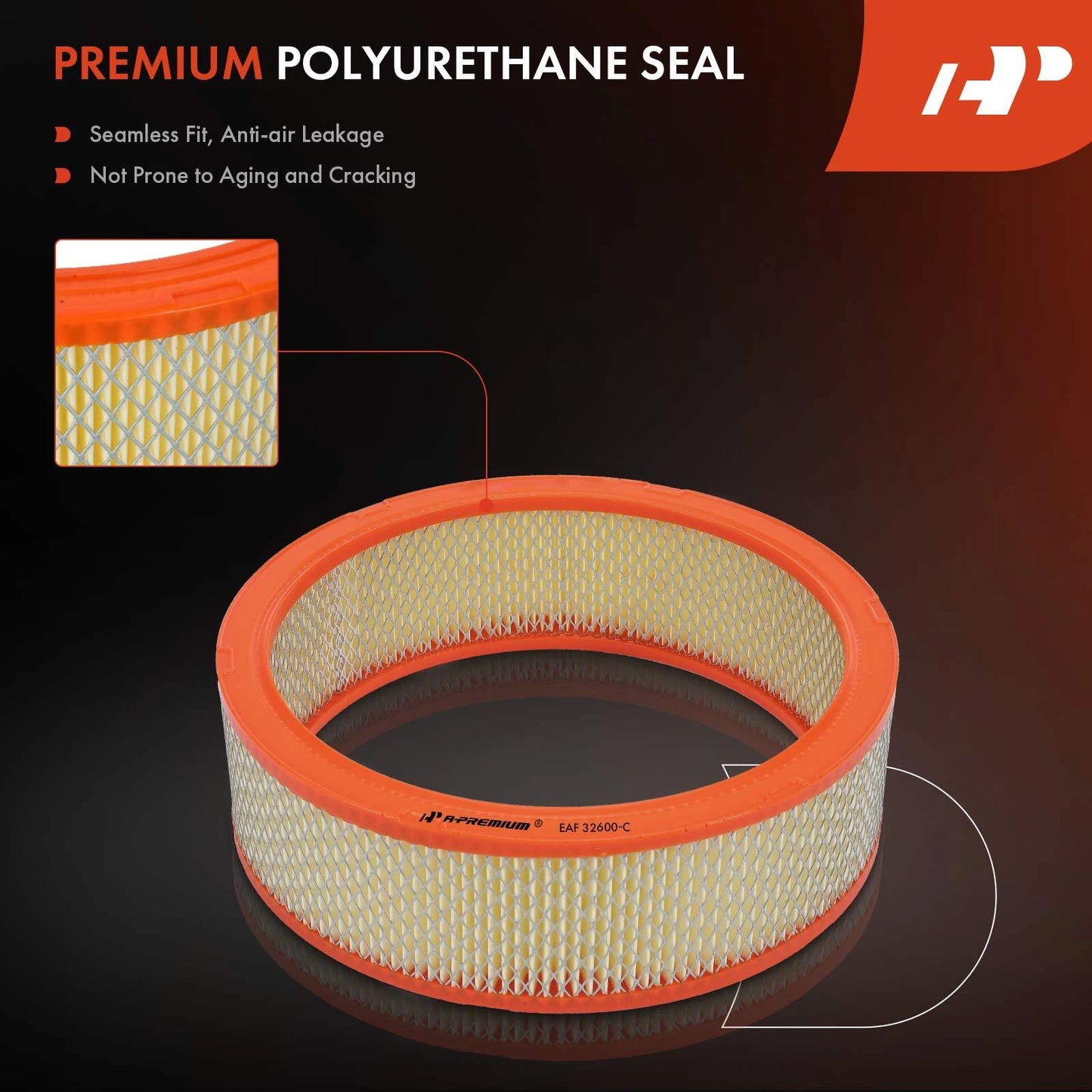 2X Engine Air Filter for Chevrolet Malibu (1975–1983)