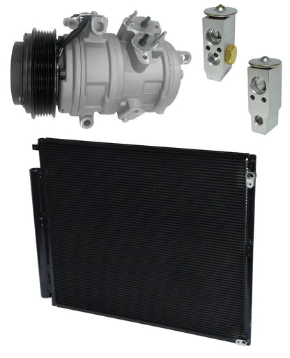AC Compressor Kit with Condenser for Lexus GX470 4.7L (2003–2009)