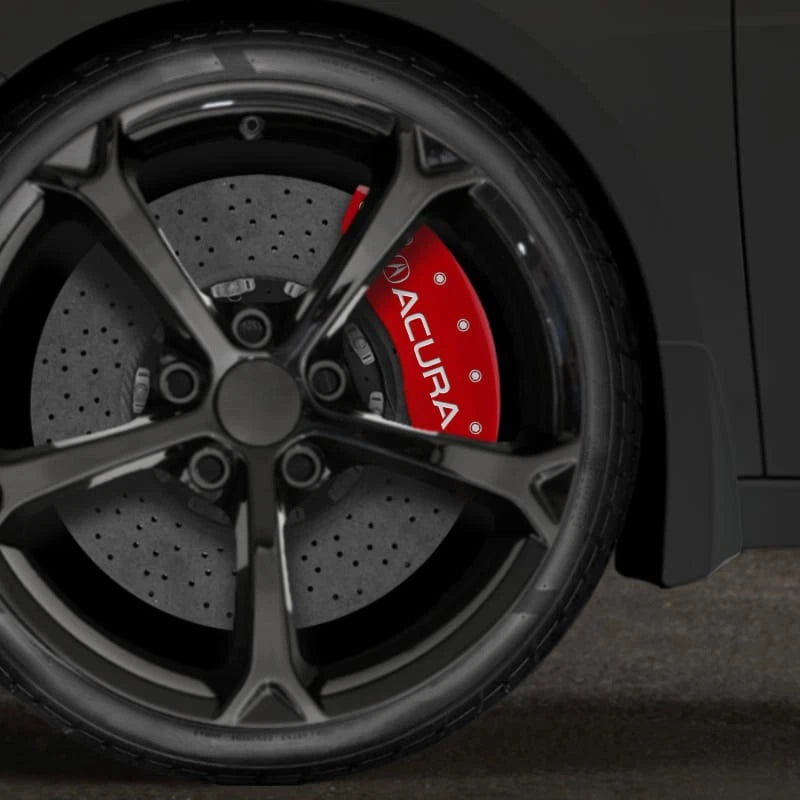 Red Caliper Covers Set of 4 Engraved 'Acura' for 2021-2025 Acura TLX