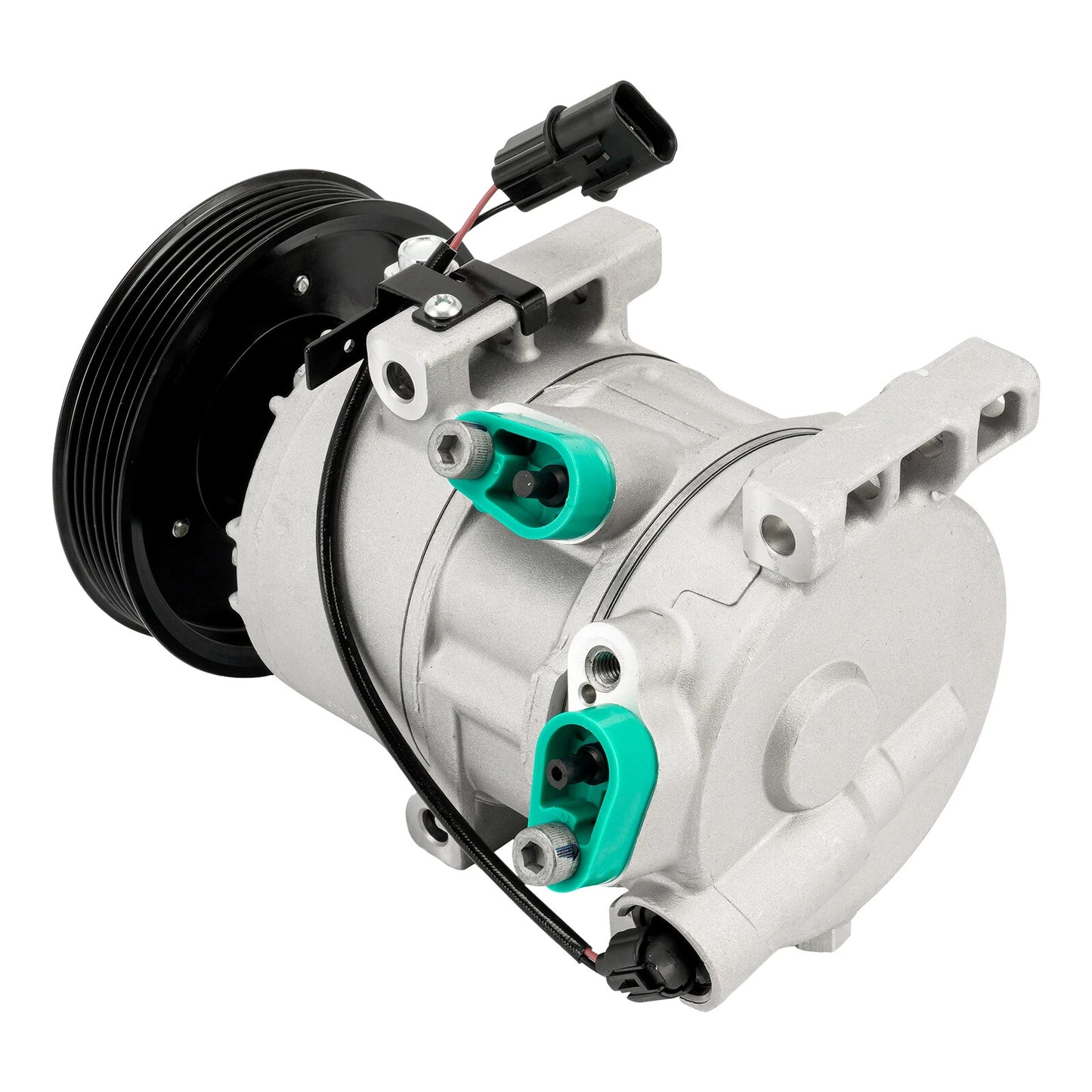 AC Compressor with Clutch for Hyundai Accent and Kia Rio (2012–2017)