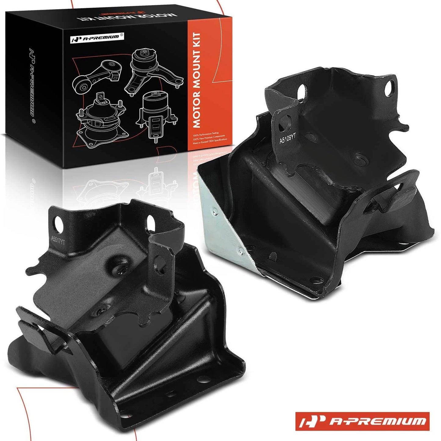 2X Front Engine Motor for Chevy Express 1500, GMC Savana 2500 (2003–2014)