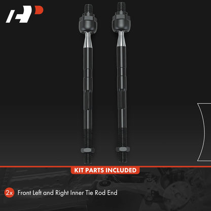 2X Front Inner Side Tie Rod Ends for Chevrolet Cruze (2011–2015)