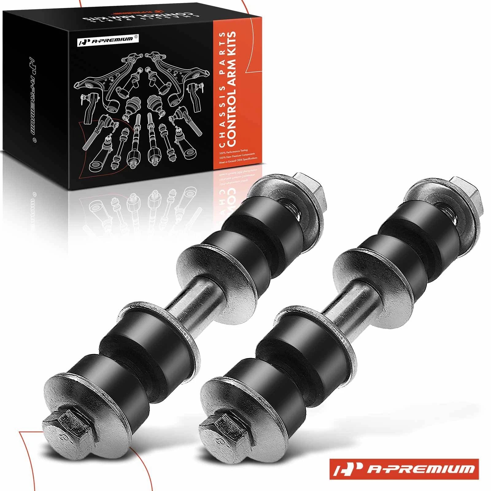 2X Front Stabilizer Bar Links for Chevy Malibu (1997–2003)