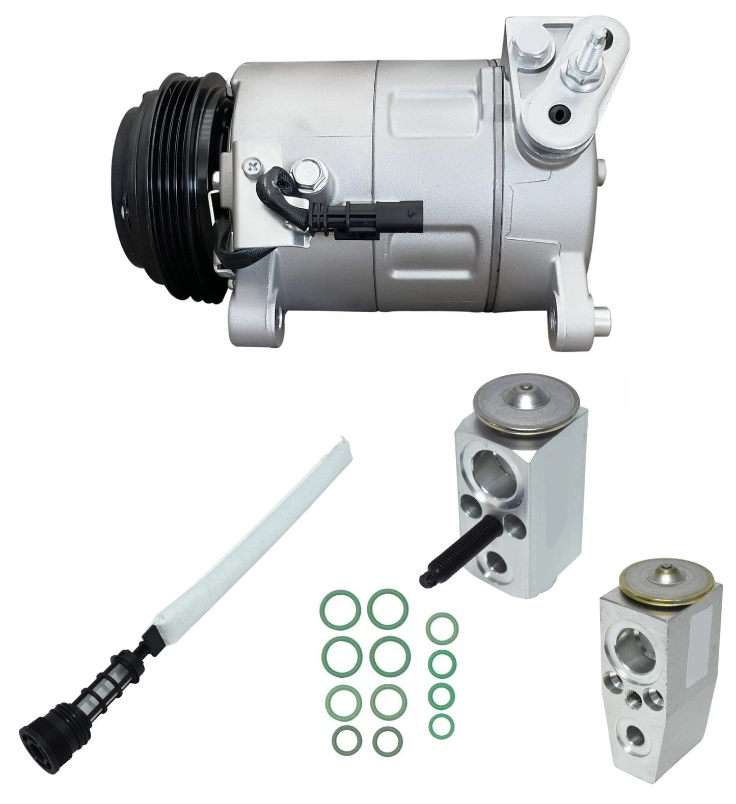 AC Compressor Kit Replacement for GMC Yukon 5.3L 6.2L V8 (2016–2016)