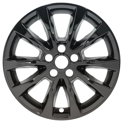 17 Inch Gloss Black Wheel Skins Replacement for Ford Fusion SE (2016–2017)