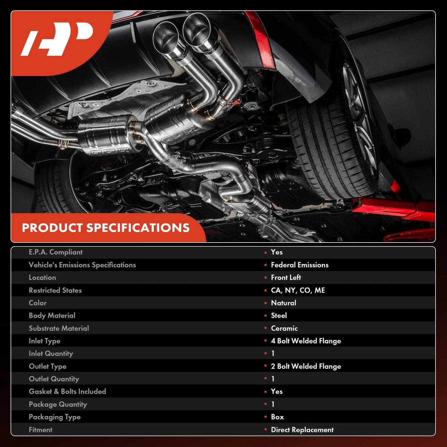 Catalytic Converter for Cadillac XT5 Chevrolet Blazer GMC