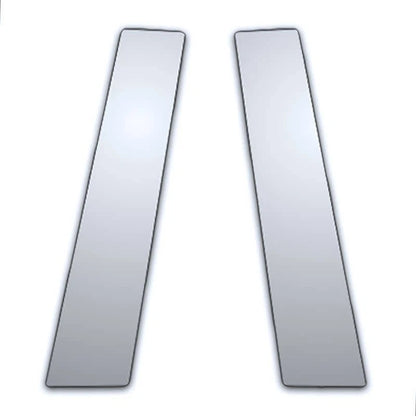 2Pc Chrome Pillar Post Covers Replacement for 1989-1995 Ford Thunderbird