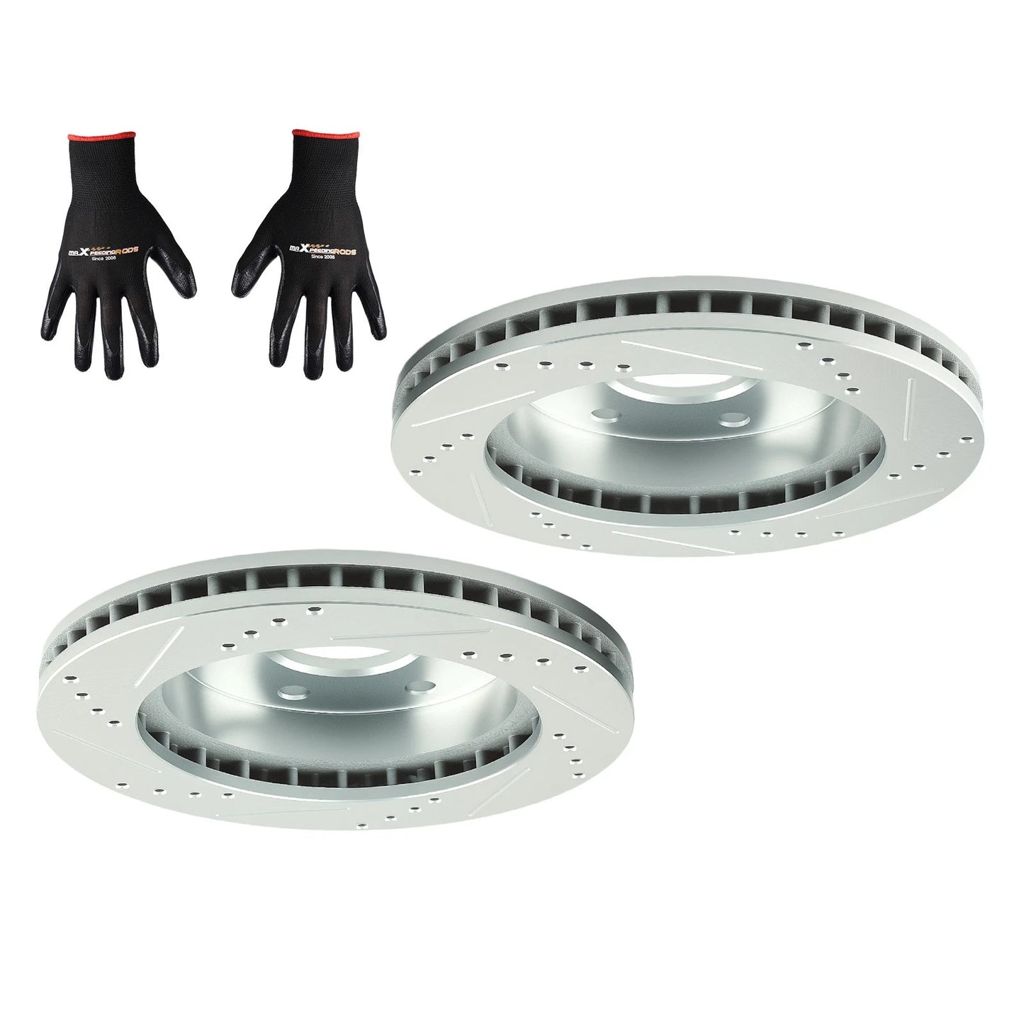 Front Brake Rotors Kit for Cadillac Escalade ESV 2003–2006/EXT 2002–2006
