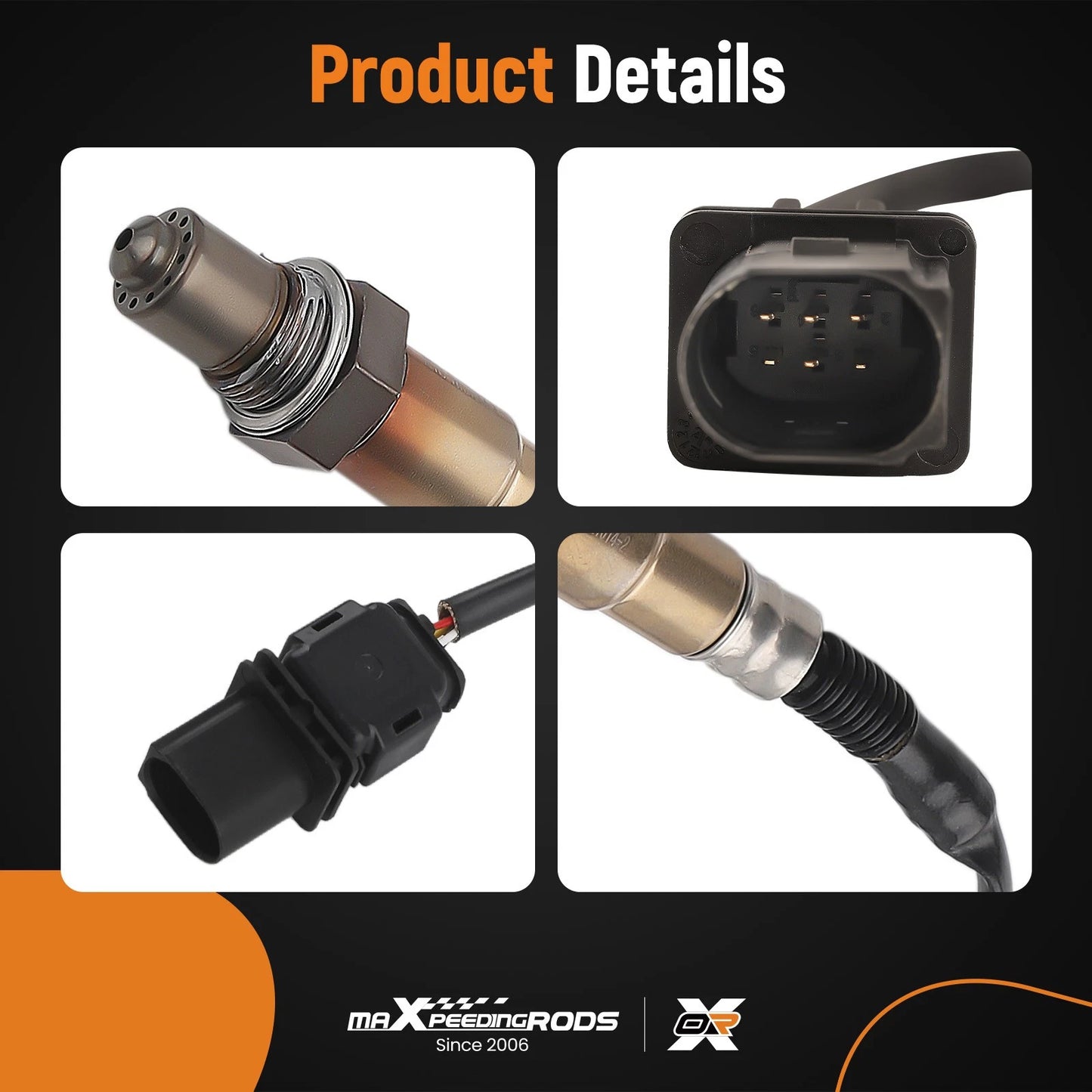 2PCS Oxygen Sensor Upstream Downstream for Volkswagen Jetta 2.5L (2005–2014)