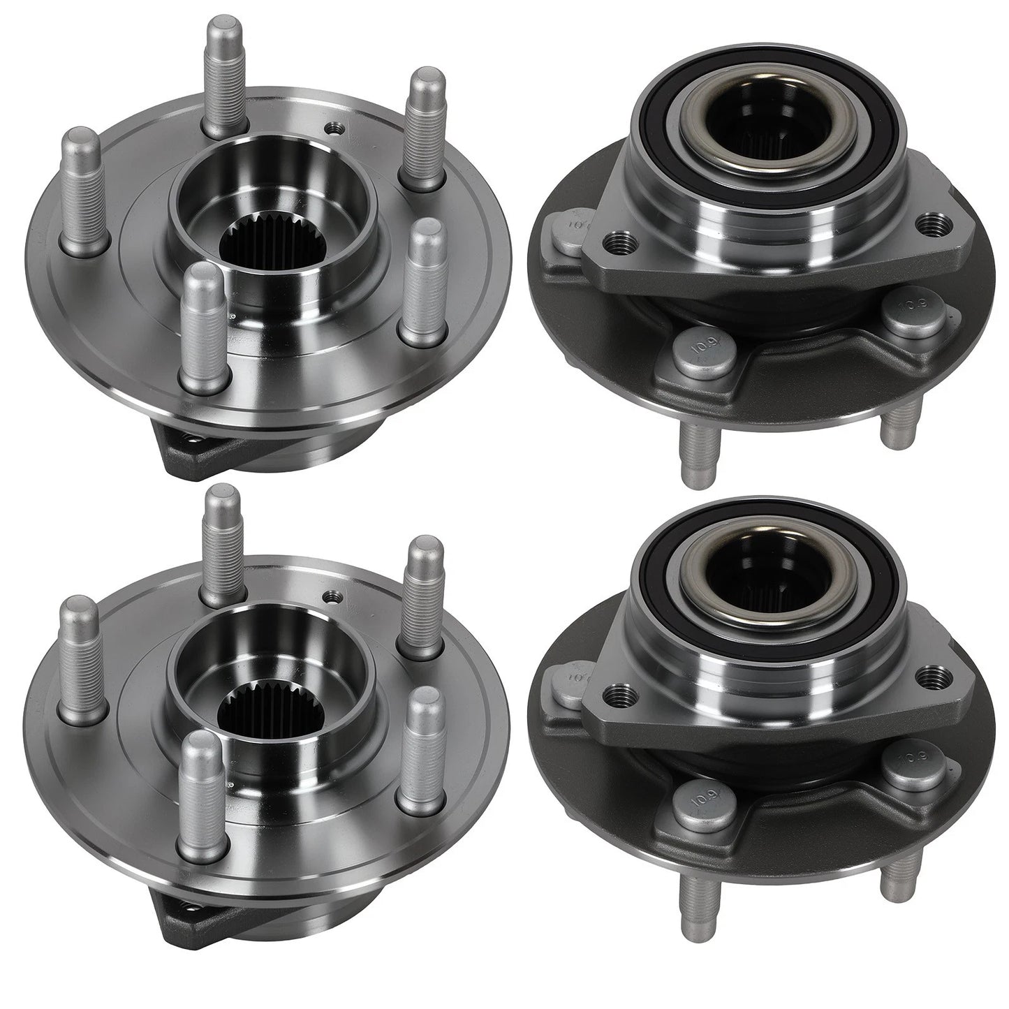 Front Rear Wheel Hub and Bearing Assembly for Cadillac XTS (2018–2019)