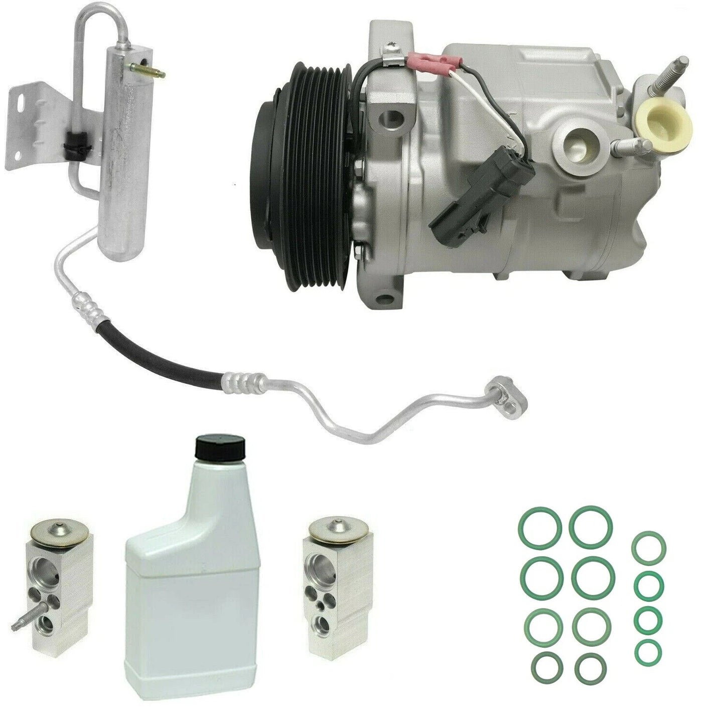 AC Compressor Kit Rear for Dodge Journey (2009–2010)