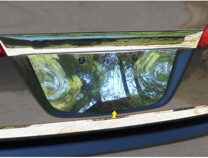 Luxury FX Chrome 6 15/16' License Plate Bezel for 2006-2011 Honda Civic