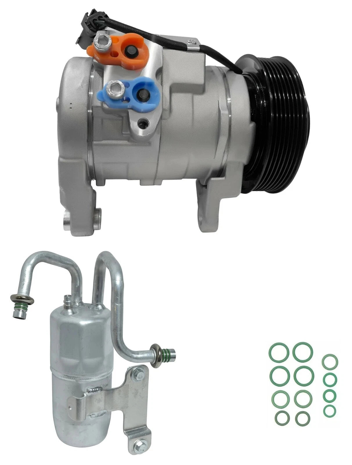 AC Compressor Kit Replacement for Dodge Ram 4000 5.7L V8 (2005–2005)