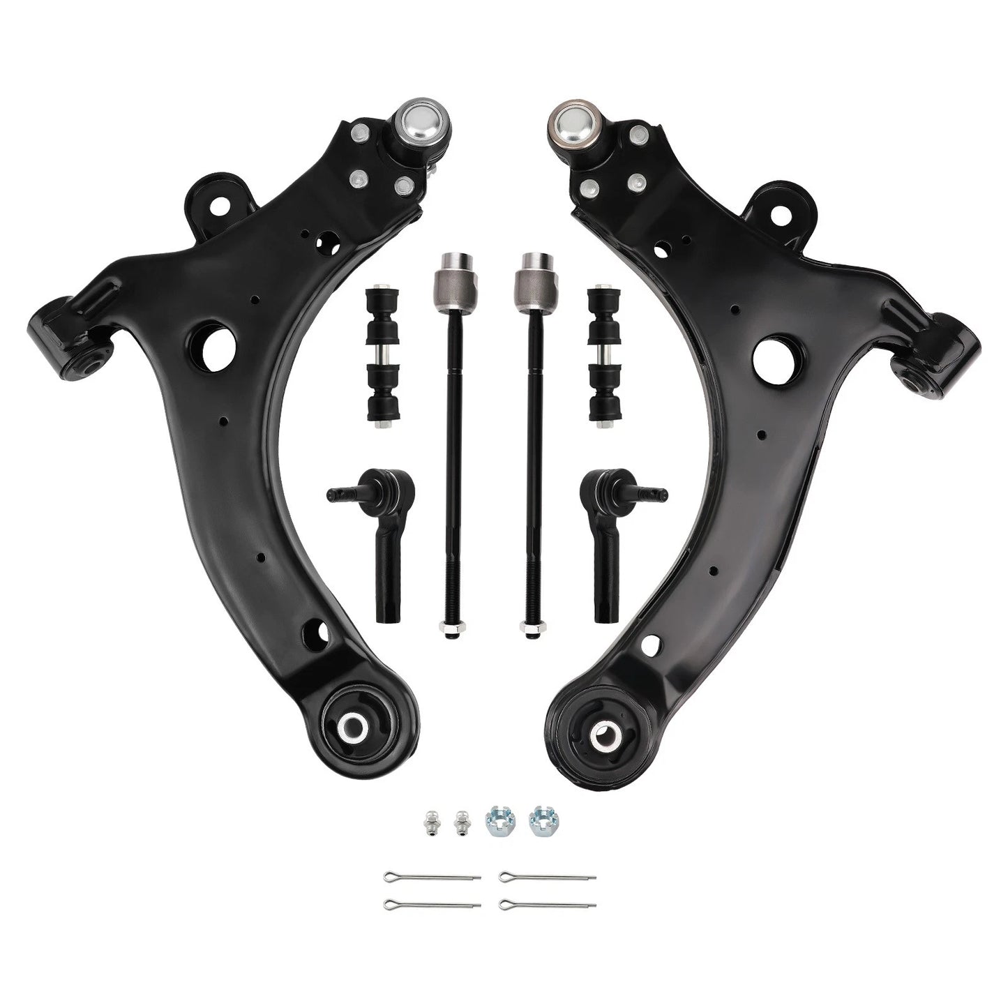 8x Front Lower Control Arms and Sway Bars for 2000-2005 Chevy Monte Carlo (2006-2007)