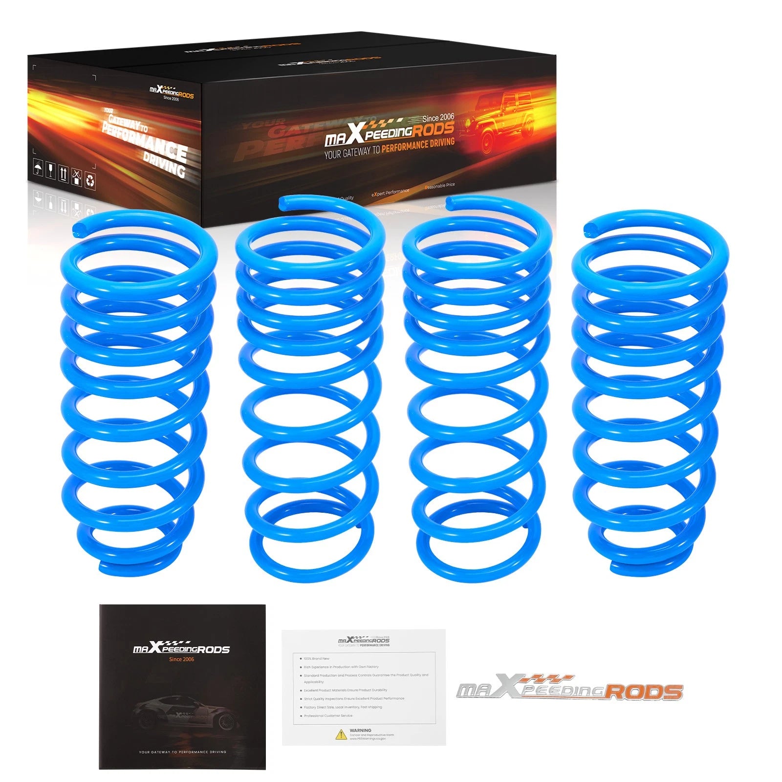 Lowering Springs Kit for Honda Accord (2008–2012)