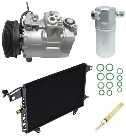 AC Compressor Kit With Condenser for Audi S6 2.2L (1997–1997)